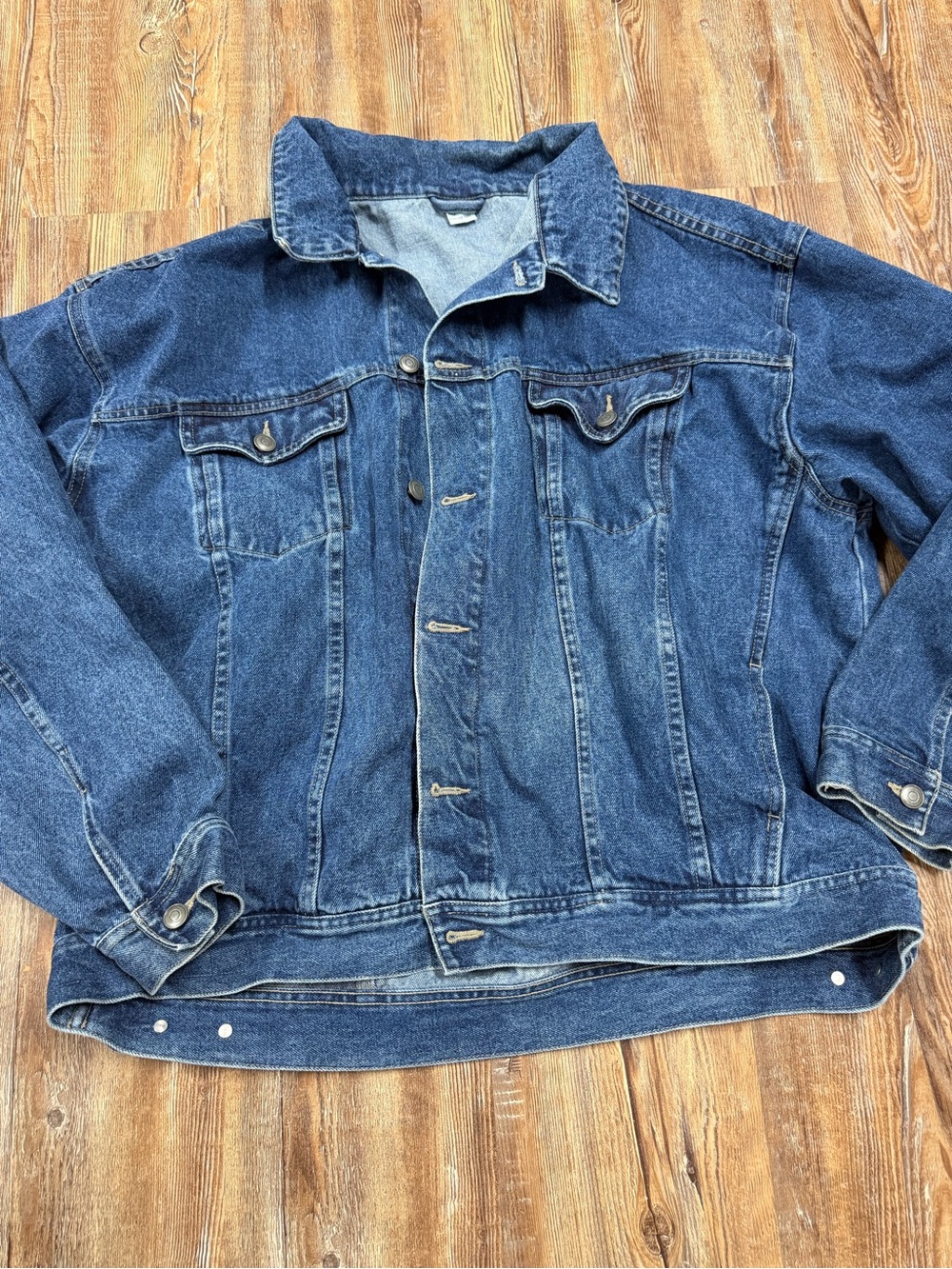 Vintage oversized Blue denim jacket, size XXL
